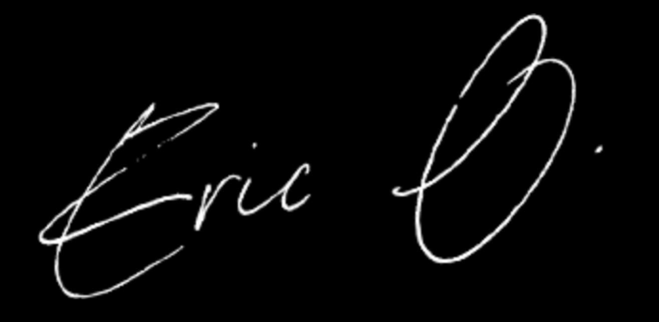 Eric Signature